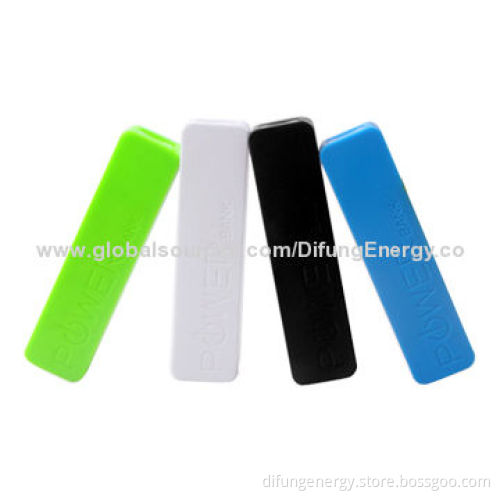 Wholesales Perfume Power Bank with 2,600mAh Capacity, CE, RoHS Marks